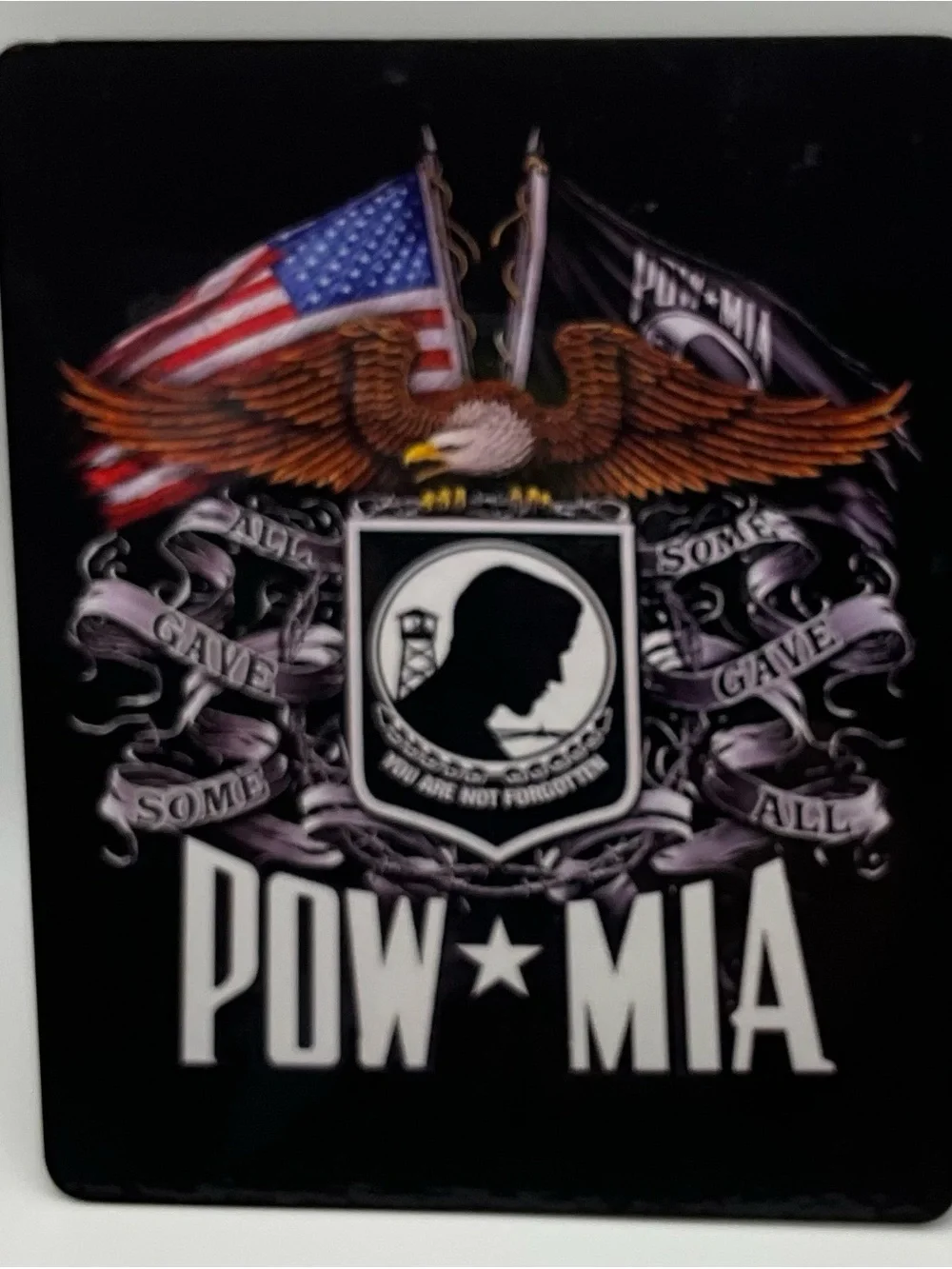 POW•MIA Black Van – Hot Wheels Collectible Diecast